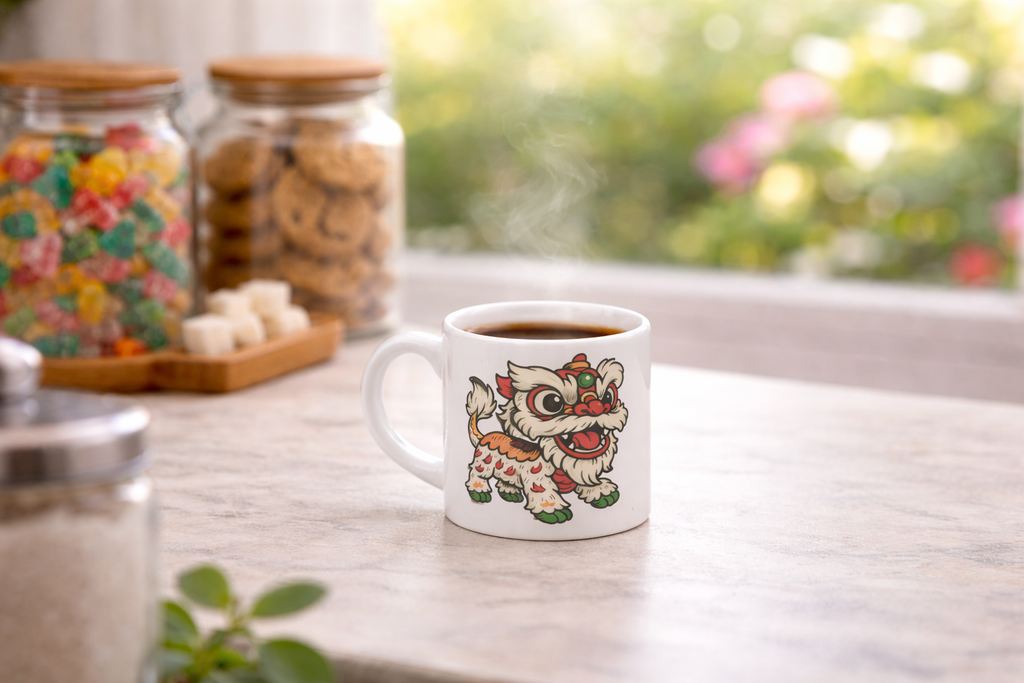 Petit mug - Dragon Chinois chibi