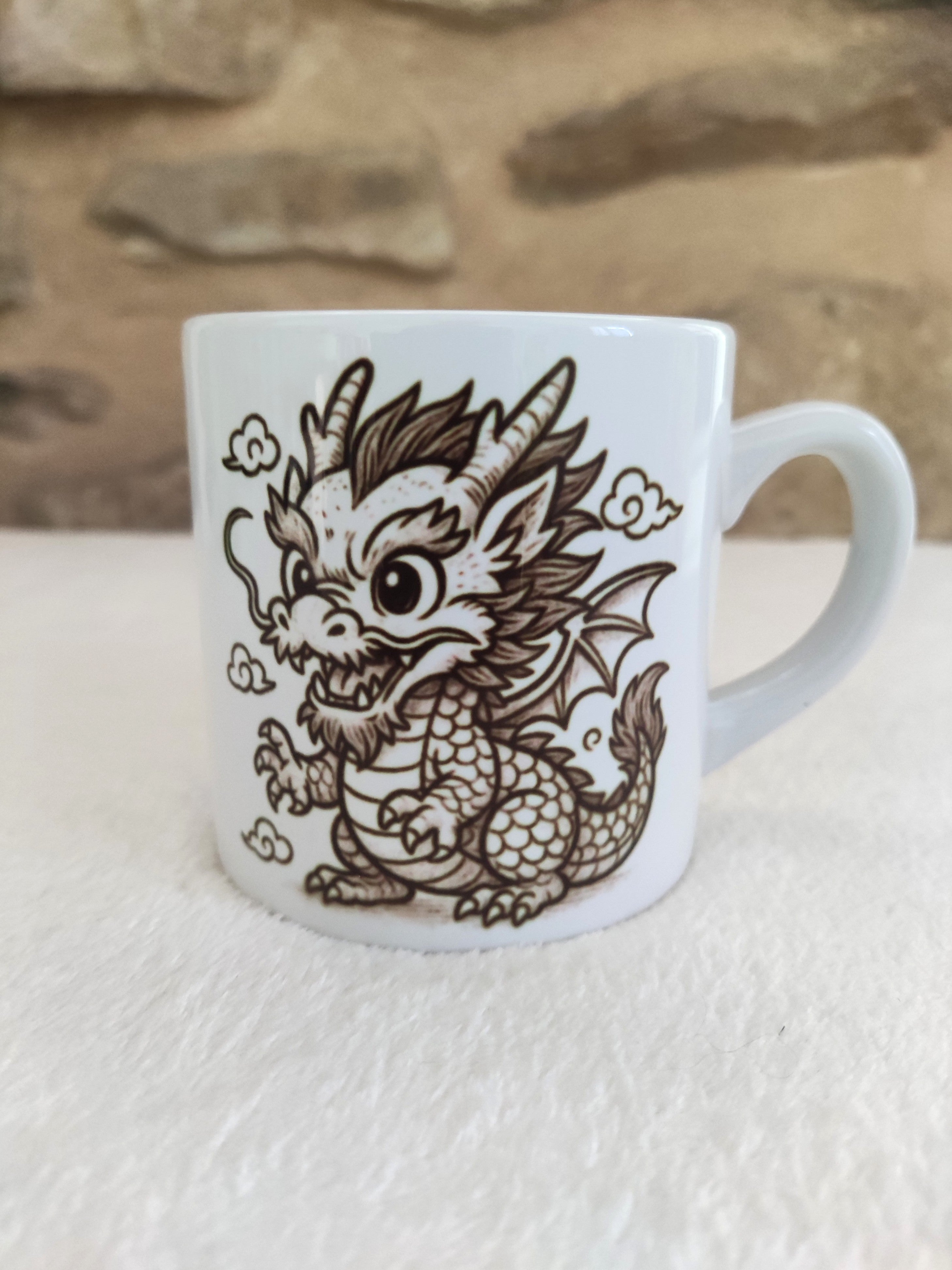 Petit Mug Dragon chibi