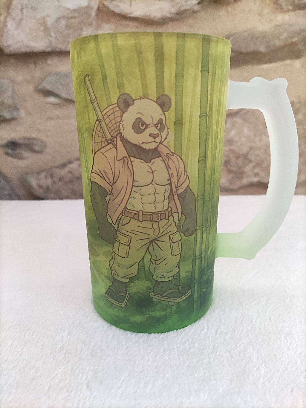 Chope de bière givrée - Bao l'ermite