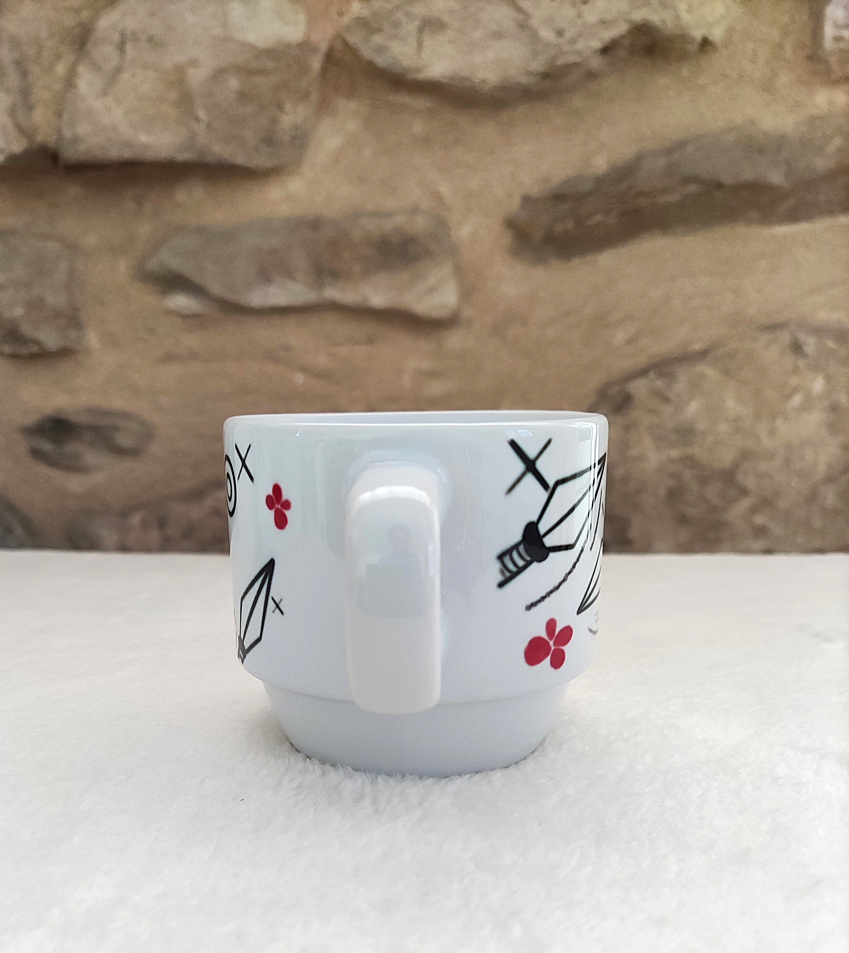 Duo de petits mugs – Kunai & Shuriken ninja