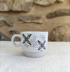 Duo de petits mugs – Kunai & Shuriken ninja