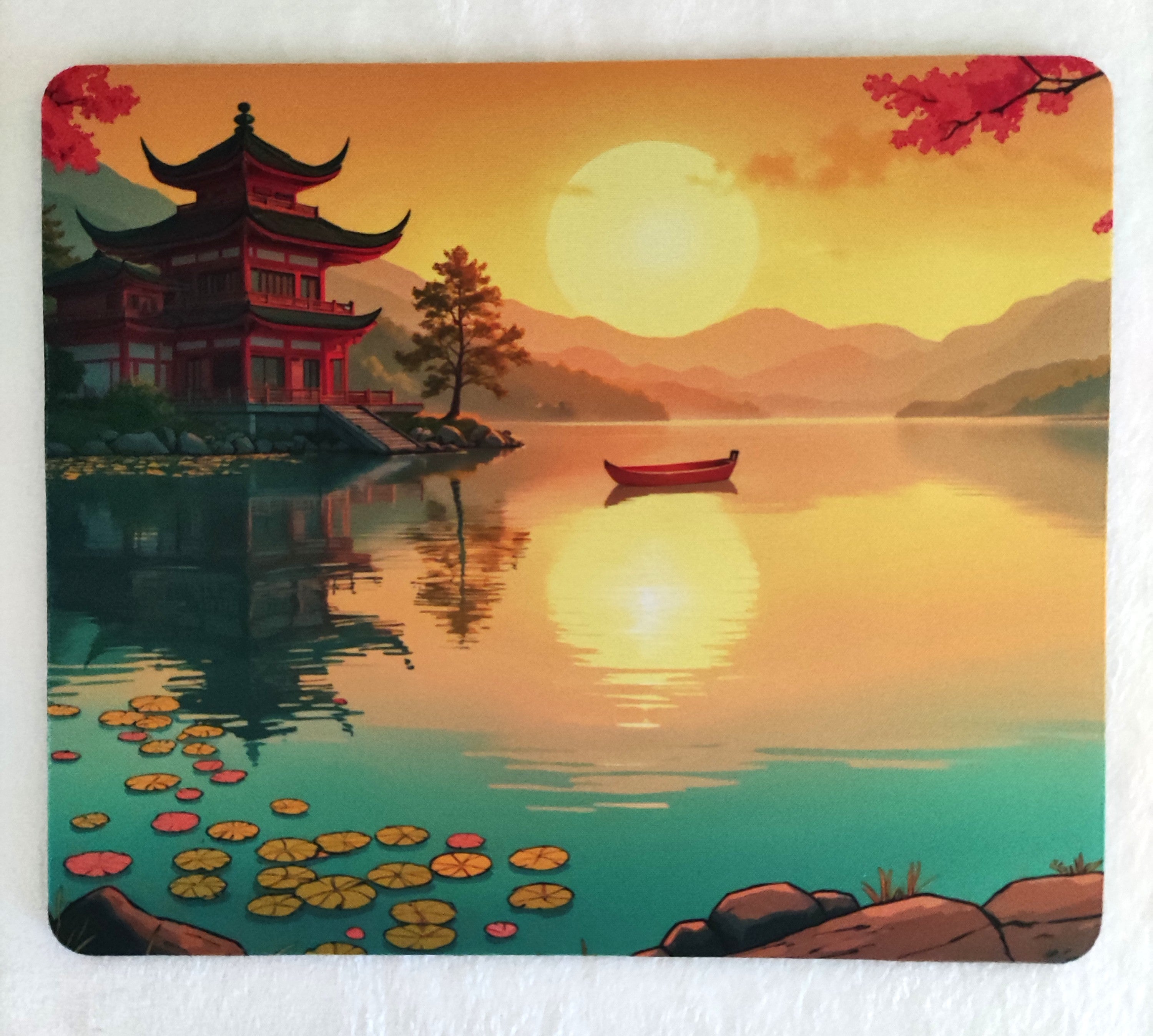 Tapis de souris - Coucher de soleil