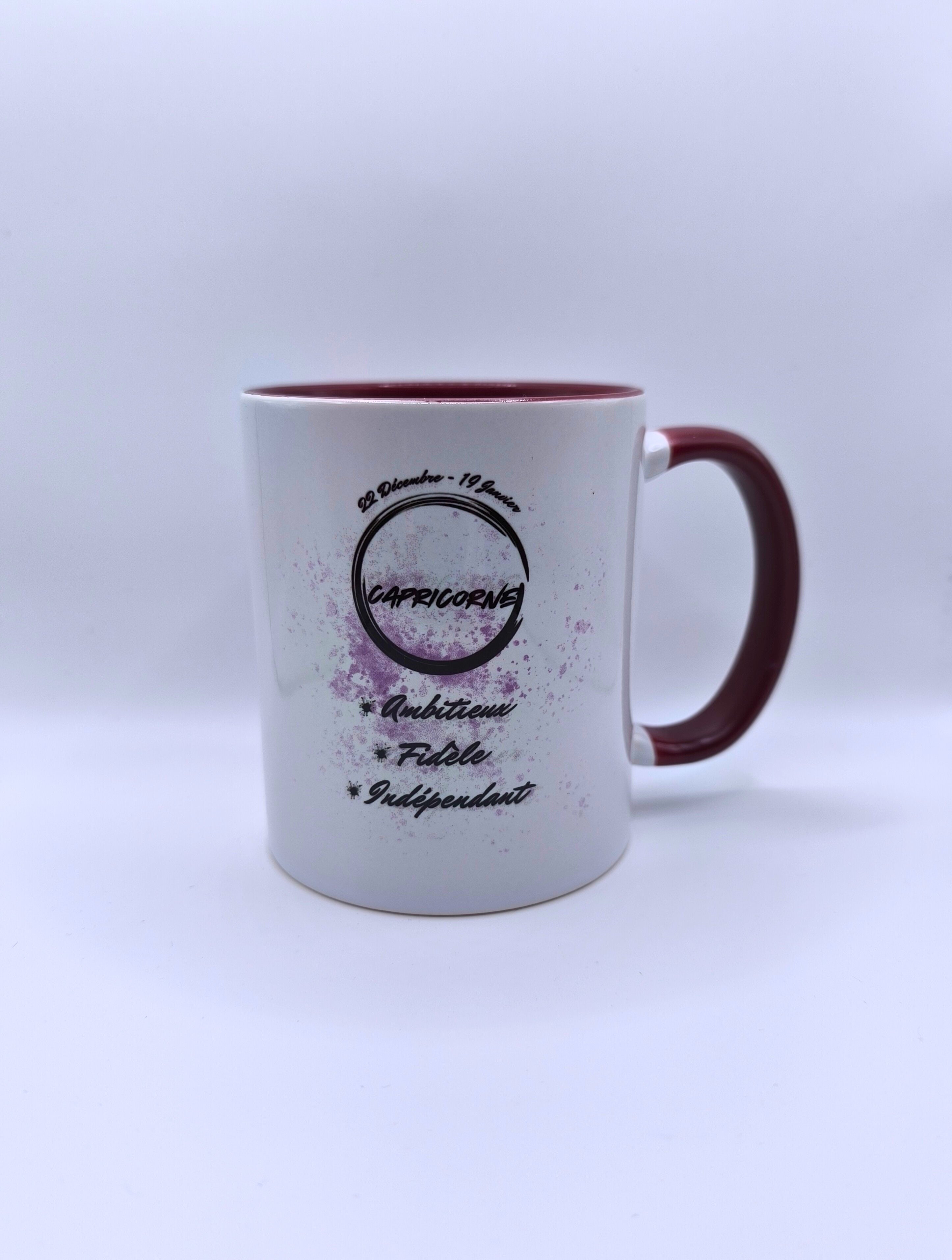 Mug Astro Capricorne - La pause café des ambitieux