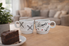 Duo de petits mugs – Kunai & Shuriken ninja